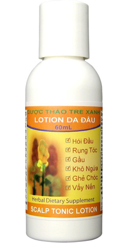 LOTION  DA ĐẦU